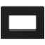 Konsolbord Stribet Sort 101 x 29 x 74 cm Konstrueret træ