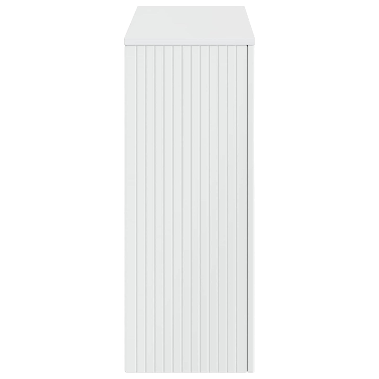 Konsolbord Højglans Hvid 101 x 29 x 74 cm Konstrueret træ