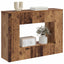 Konsolbord Stribet Gammelt træ 101 x 29 x 74 cm Konstrueret træ
