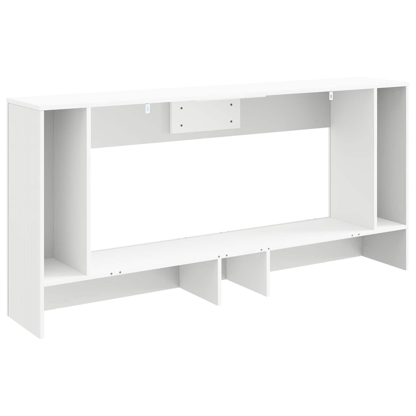 Konsolbord Hvid 155 x 29 x 74 cm Konstrueret træ