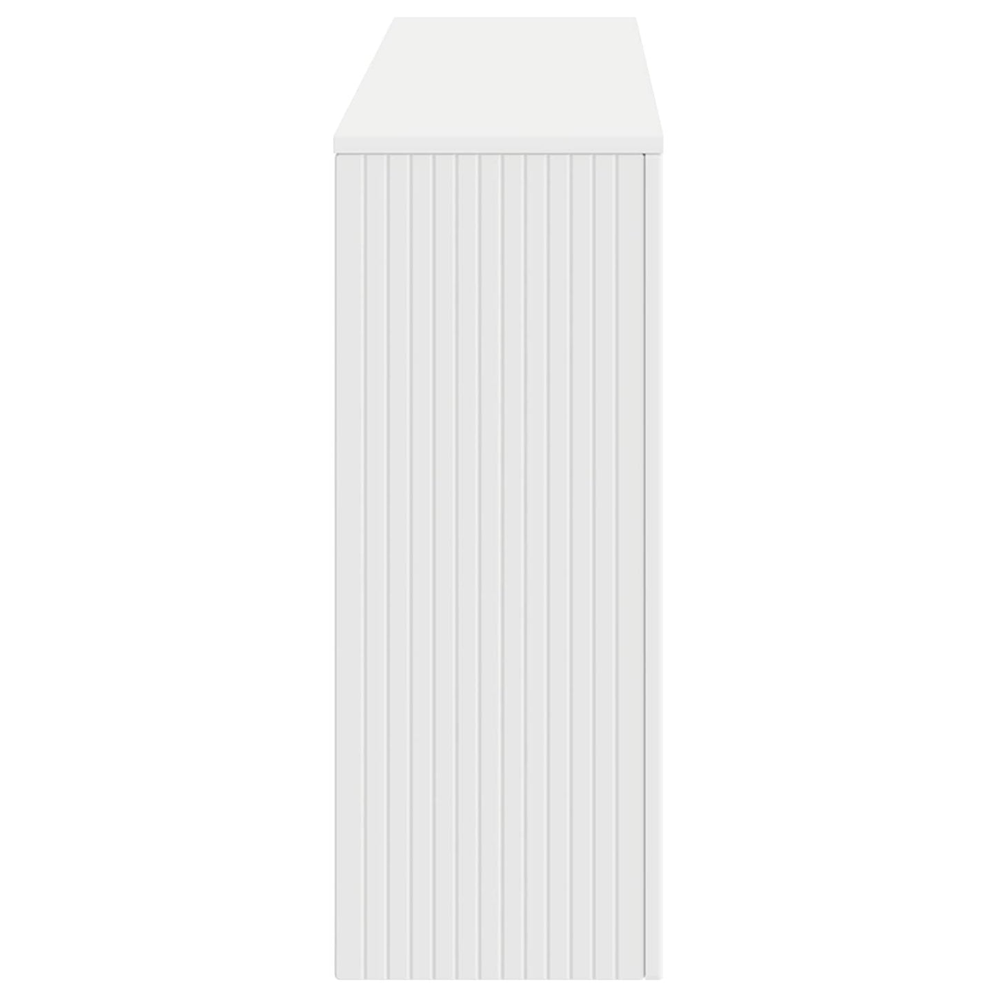 Konsolbord Hvid 155 x 29 x 74 cm Konstrueret træ