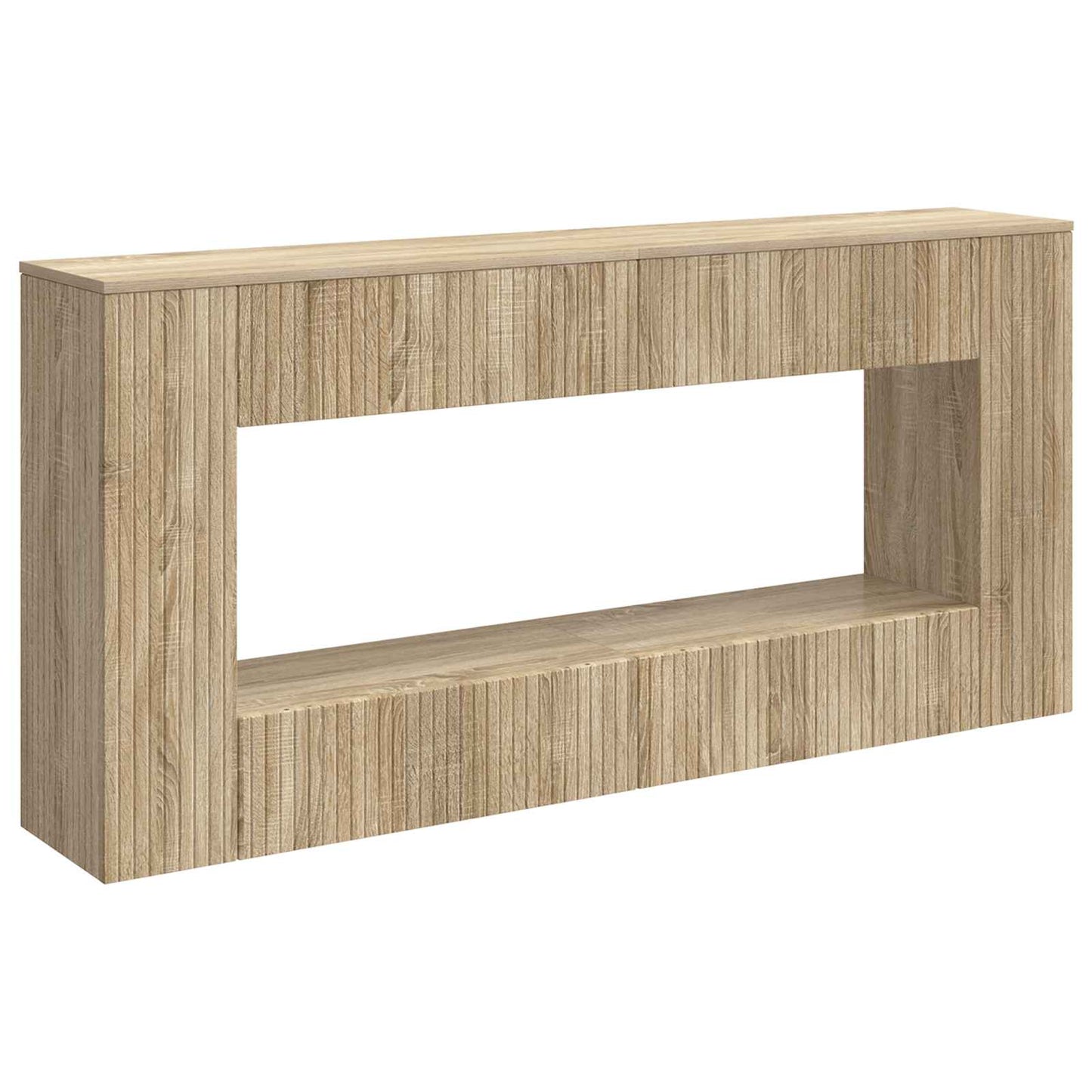 Konsolbord Sonoma eg 155 x 29 x 74 cm Konstrueret træ