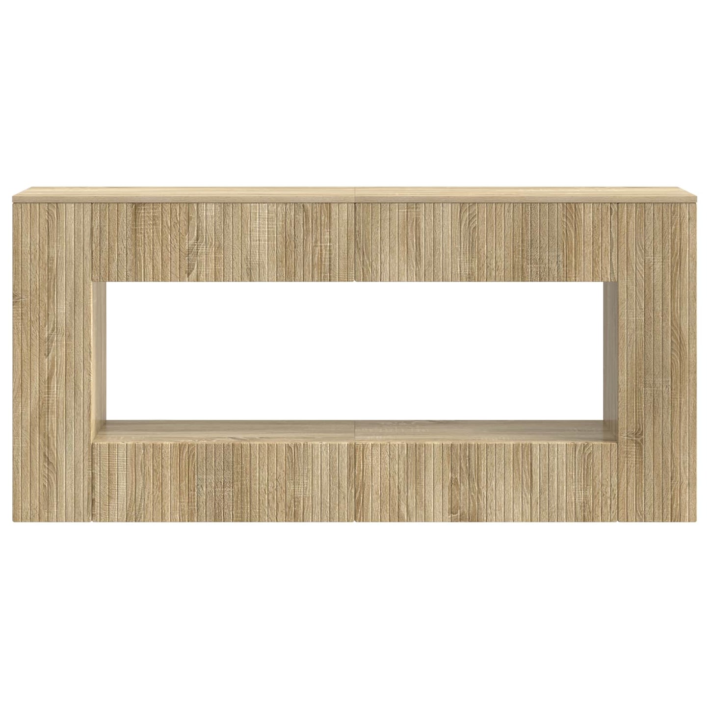 Konsolbord Sonoma eg 155 x 29 x 74 cm Konstrueret træ