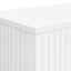 Konsolbord Højglans Hvid 155 x 29 x 74 cm Konstrueret træ