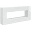 Konsolbord Højglans Hvid 155 x 29 x 74 cm Konstrueret træ