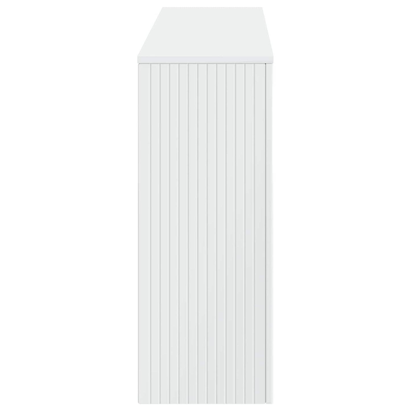 Konsolbord Højglans Hvid 155 x 29 x 74 cm Konstrueret træ
