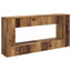 Konsolbord Stribet Gammelt træ 155 x 29 x 74 cm Konstrueret træ