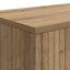 Konsolbord Stribet Artisan Eg 155 x 29 x 74 cm Konstrueret træ