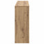 Konsolbord Stribet Artisan Eg 155 x 29 x 74 cm Konstrueret træ