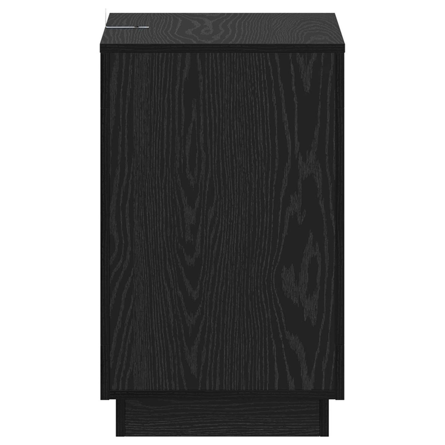 Sidebord Sort eg 60 x 40 x 65 cm Konstrueret træ