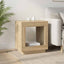Sidebord Sonoma-eg 60 x 40 x 65 cm Konstrueret træ