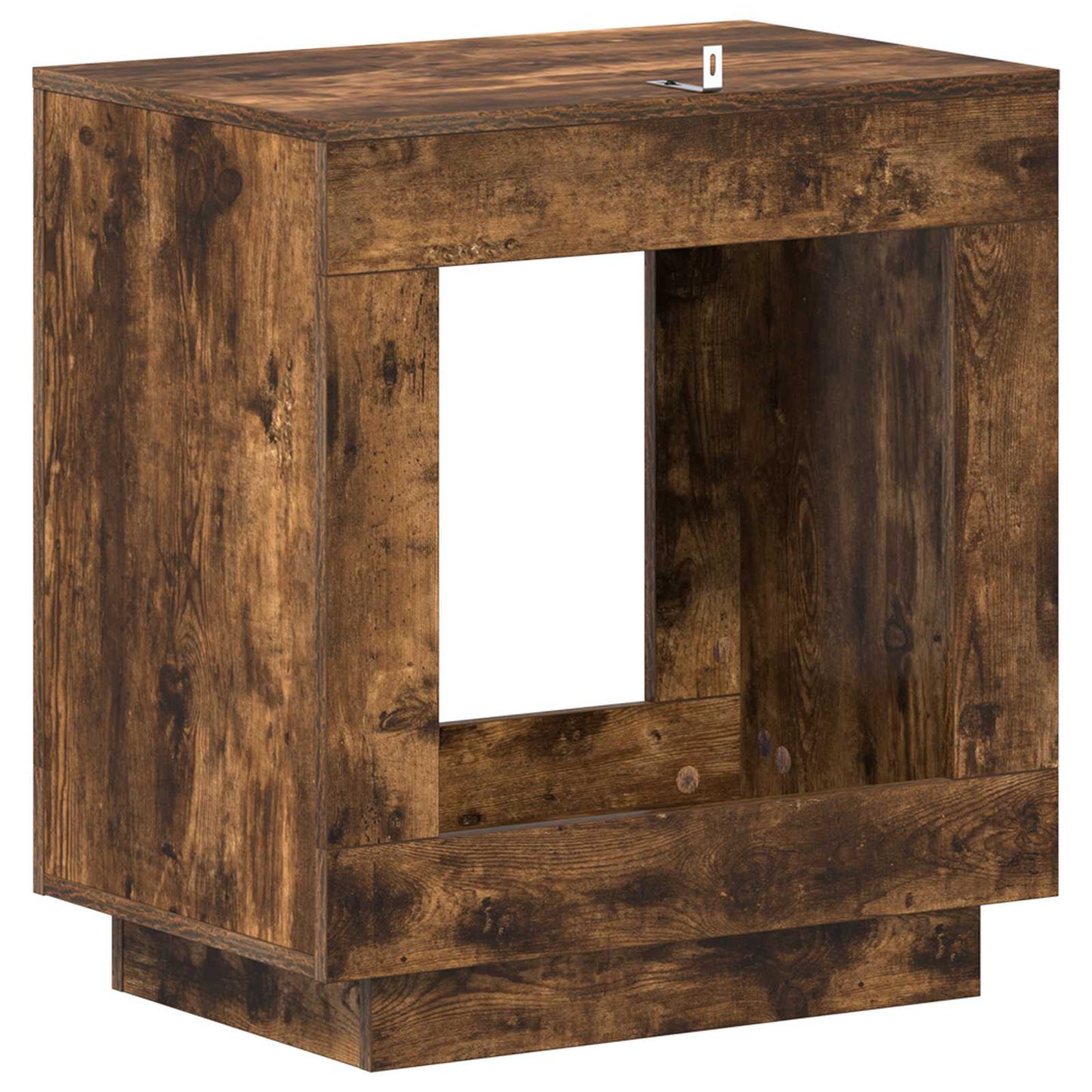 Sidebord Røget eg 60 x 40 x 65 cm Konstrueret træ