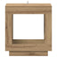 Sidebord Artisan-eg 60 x 40 x 65 cm Konstrueret træ
