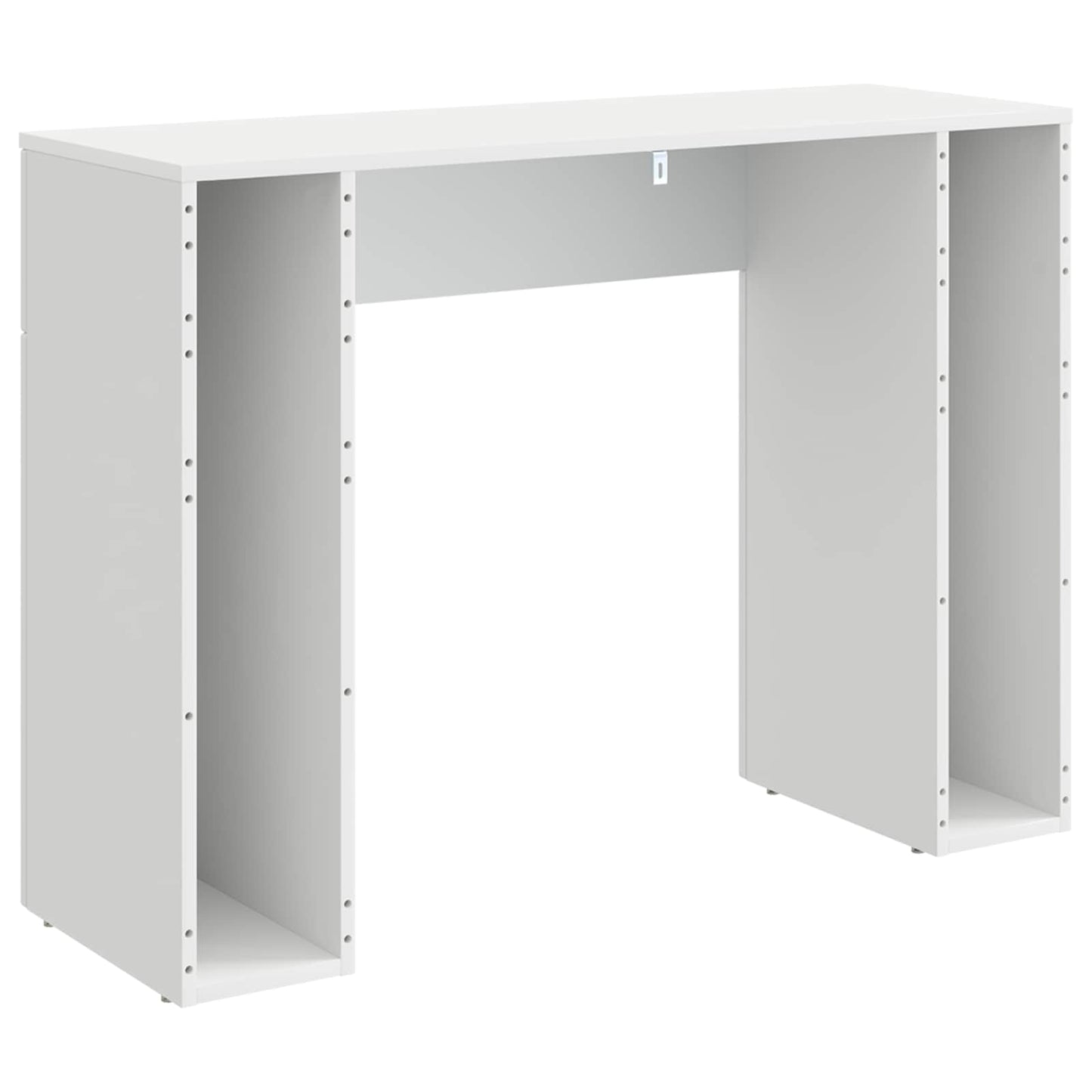 Sofabord Hvid 102 x 35 x 75 cm Konstrueret træ