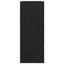 Bogreol Sort eg 60 x 30 x 76.5 cm Konstrueret træ