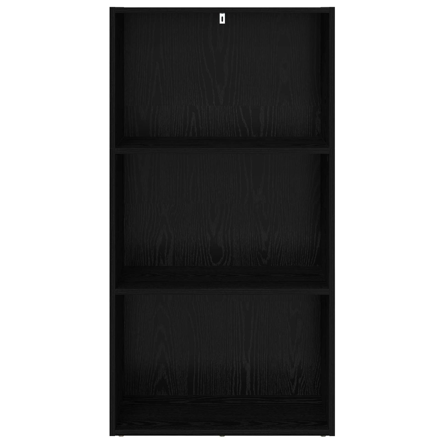 Bogreol Sort eg 60 x 30 x 114 cm Konstrueret træ