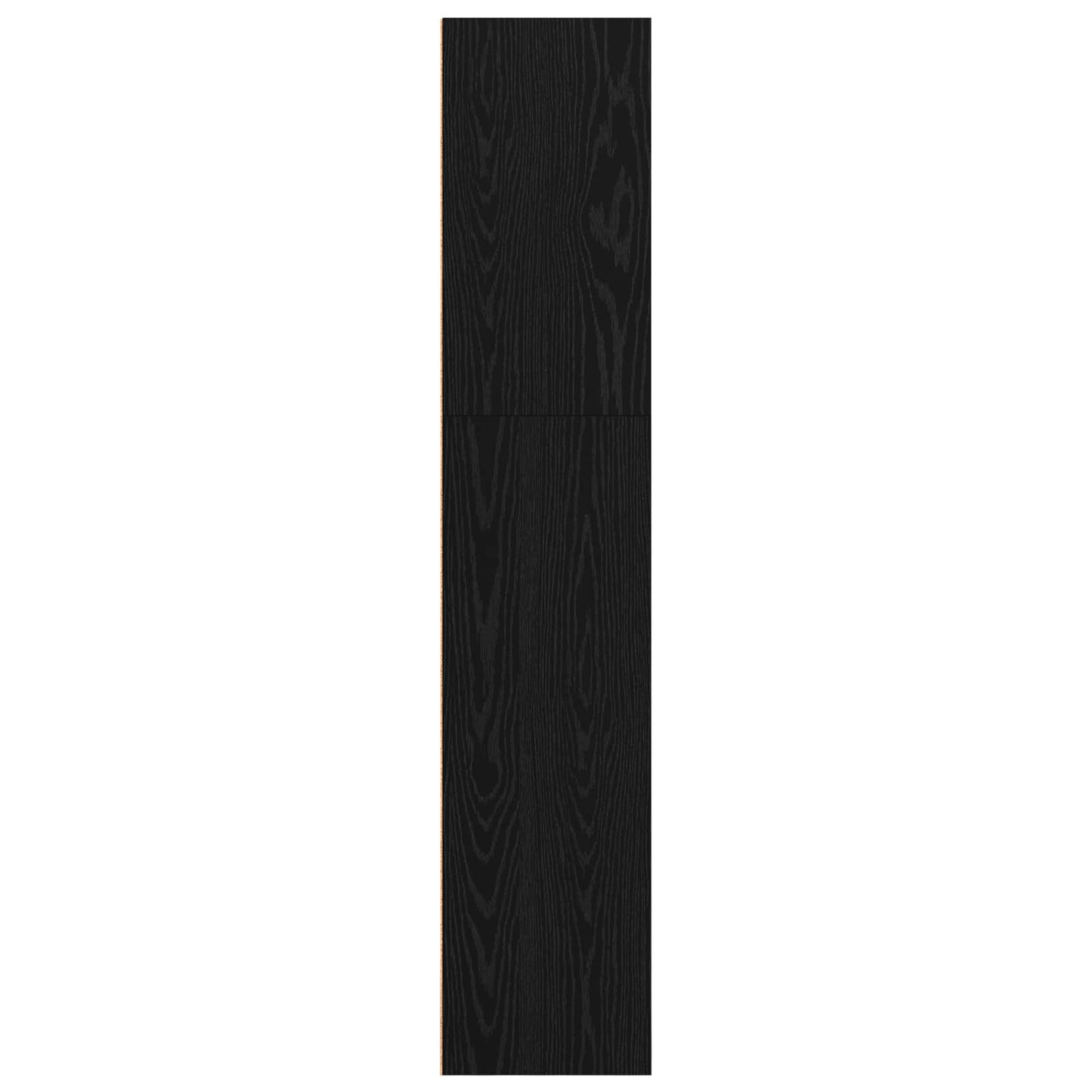 Selvstående boghylde Sort eg 80 x 30 x 152 cm Konstrueret træ