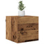Vægmonteret TV Skab Vægmonteret Gammelt træ 30,5 x 30 x 30 cm