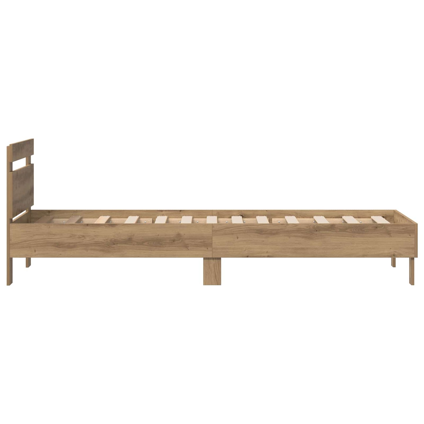 Sengestel Artisan Egetræ 98,5 x 200 cm Konstrueret træ