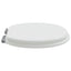 Blødt lukket toiletbræt 2 pcs Hvid 44 x 38 cm MDF plade
