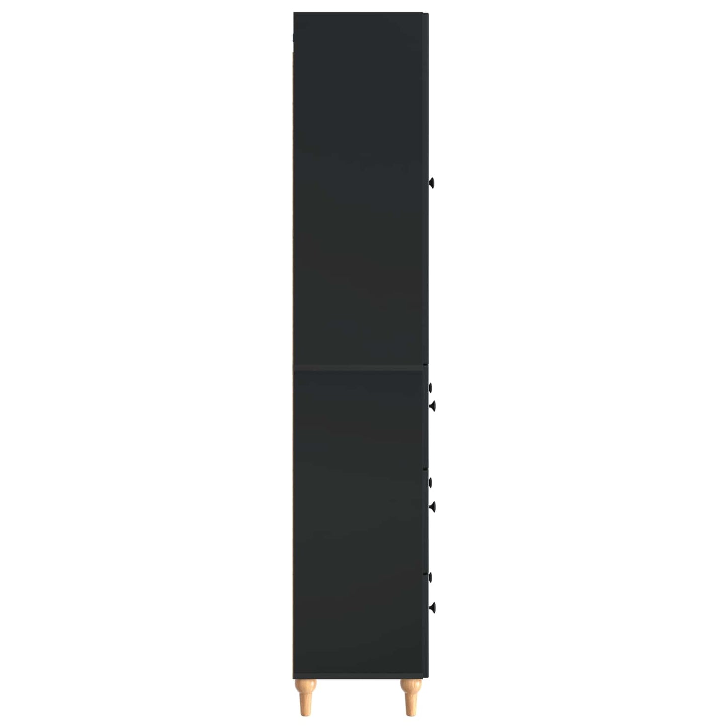 Skab Sæt 2 pcs 66 x 34,5 x 90 cm Konstrueret træ