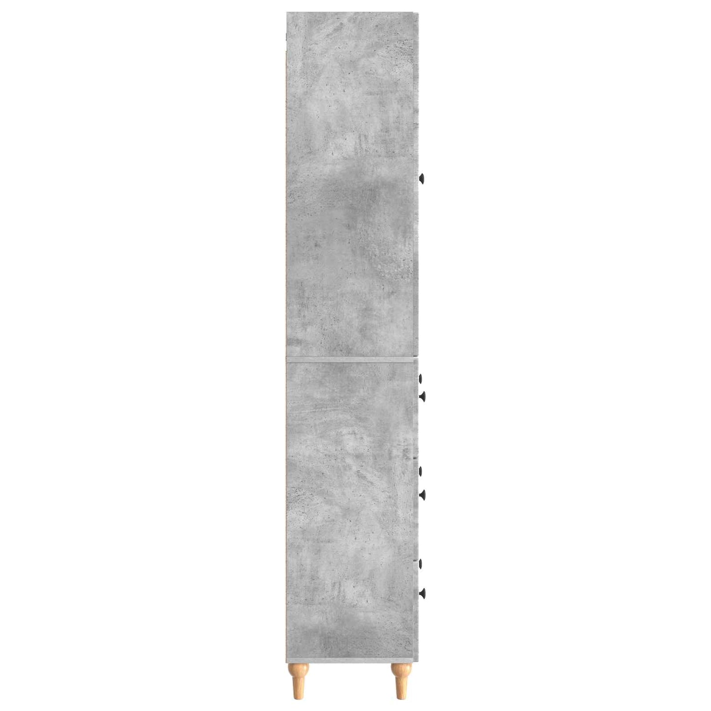 Skab Sæt 2 pcs 66 x 34,5 x 90 cm Konstrueret træ