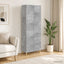 Skab Sæt 2 pcs 66 x 34,5 x 90 cm Konstrueret træ