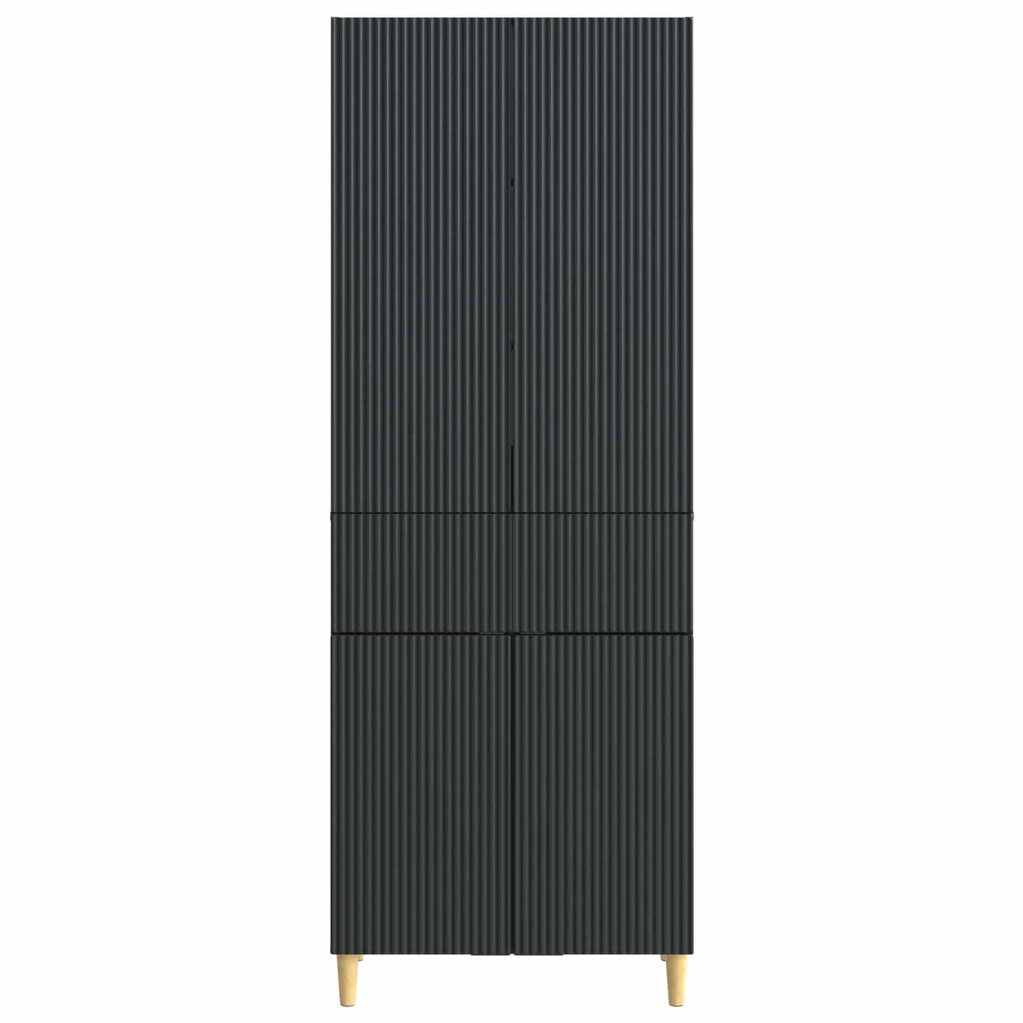 Skab Sæt 2 pcs 66 x 34,5 x 90 cm Konstrueret træ