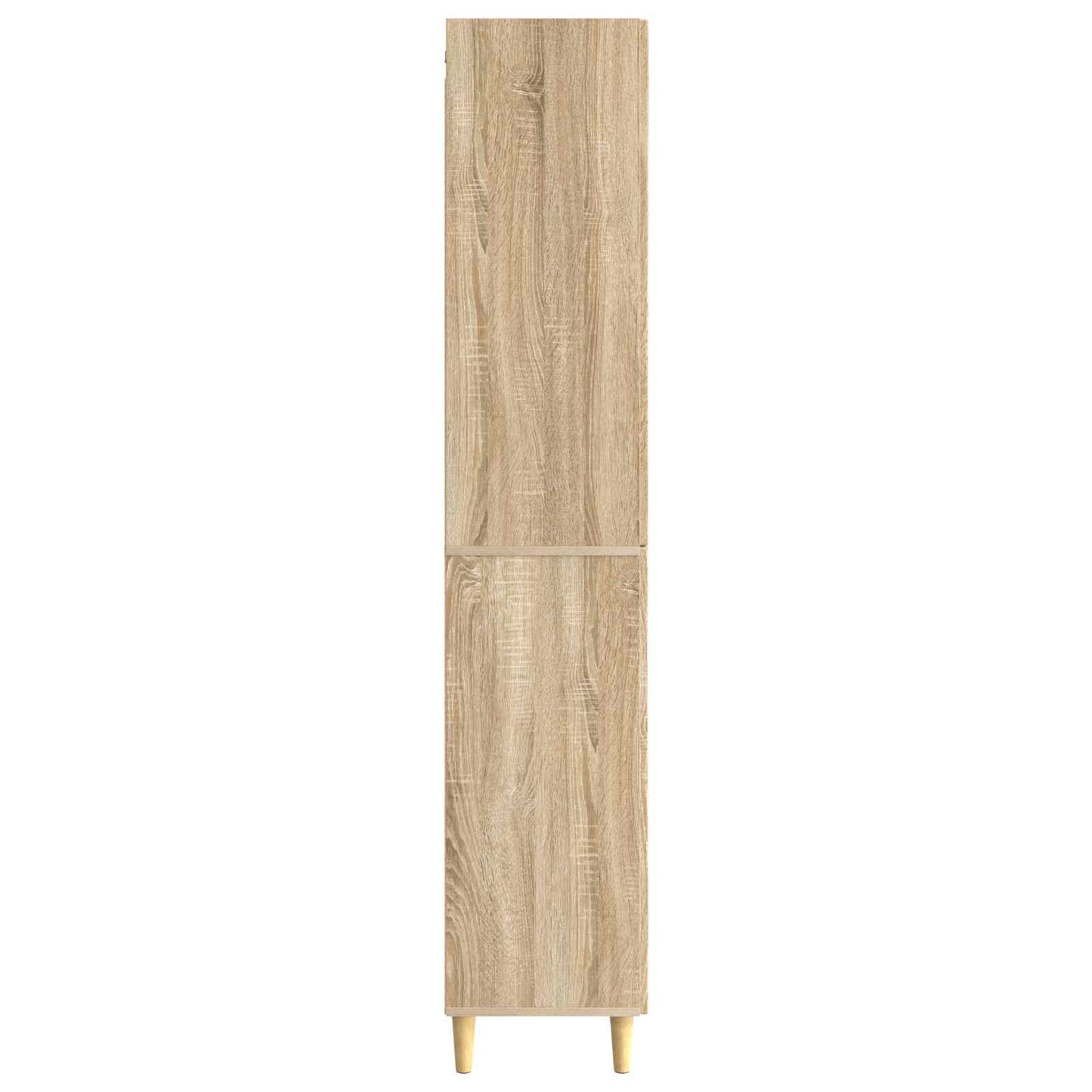 Skab Sæt 2 pcs 66 x 34,5 x 90 cm Konstrueret træ
