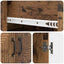 Skab Sæt 2 pcs Gammelt træ 66 x 34,5 x 89,5 cm Konstrueret træ
