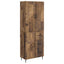 Skab Sæt 2 pcs Gammelt træ 66 x 34,5 x 89,5 cm Konstrueret træ