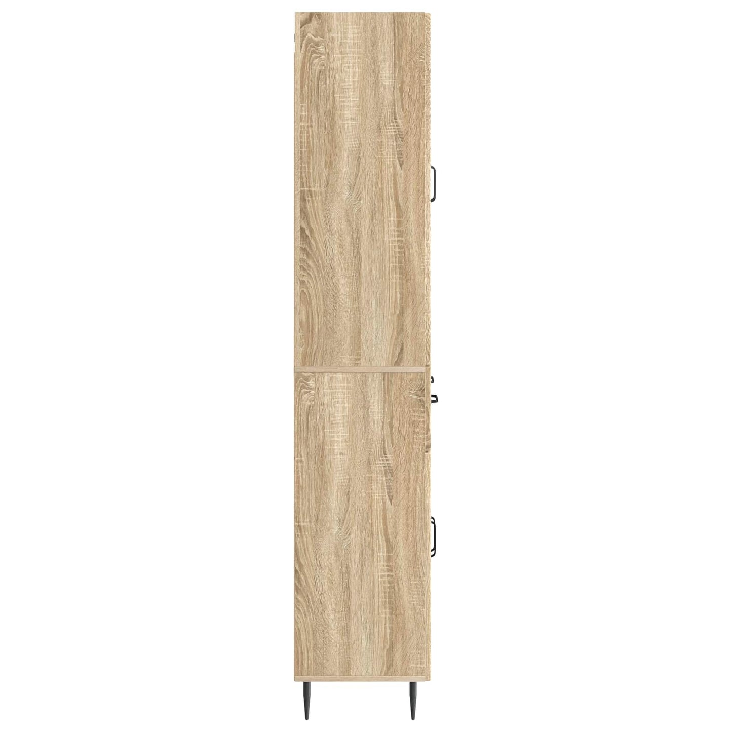 Skab Sæt 2 pcs Sonoma-eg 66 x 34,5 x 89,5 cm Konstrueret træ