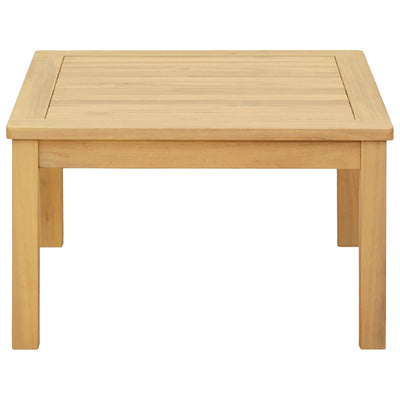 Sofabord Lys akacie 60 x 60 x 36 cm Massivt Akacietræ