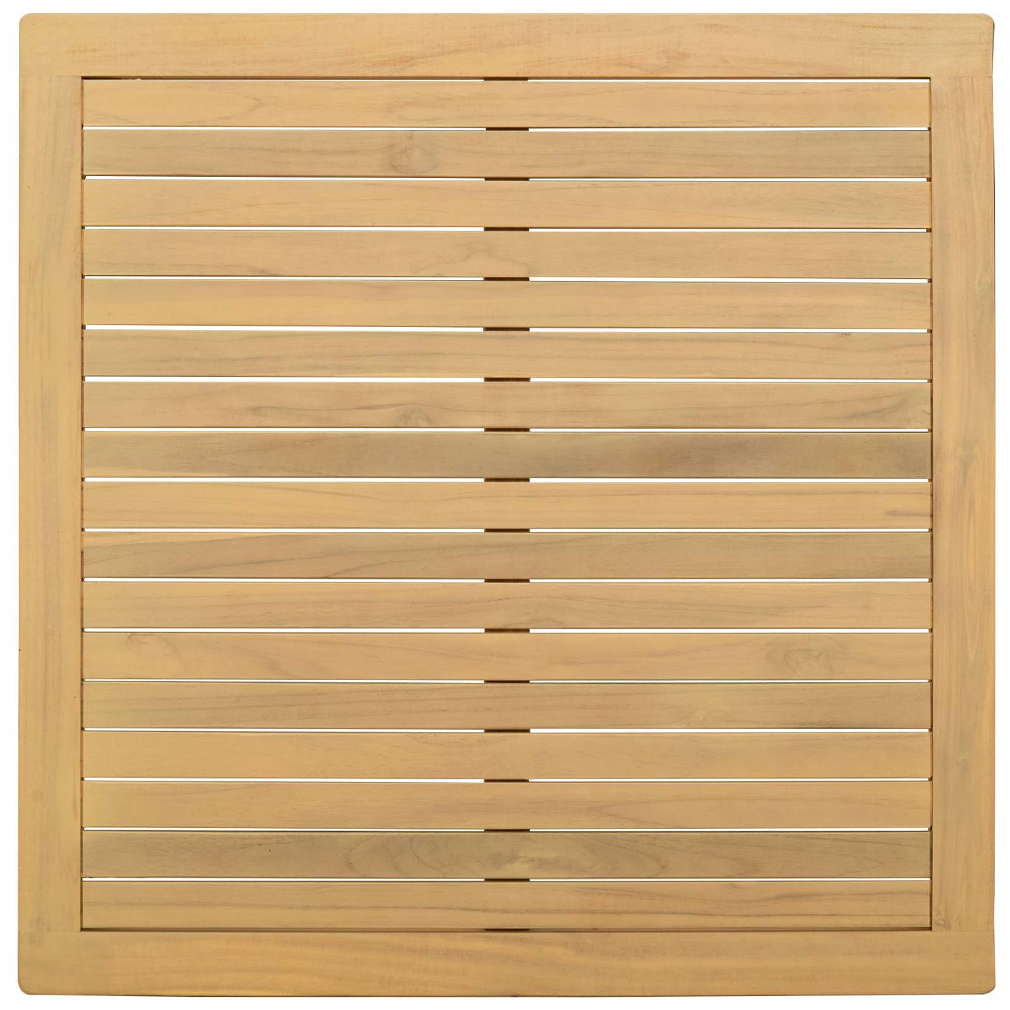 Sofabord Lys akacie 85 x 85 x 45 cm Massivt Akacietræ