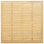 Sofabord Lys akacie 110 x 110 x 45 cm Massivt Akacietræ