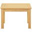 Sofabord Lys akacie 50 x 35 x 36 cm Massivt Akacietræ