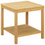 Sidebord Olie Naturlig 45 x 45 x 45 cm Massivt Akacietræ