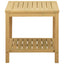Sidebord Olie Naturlig 45 x 45 x 45 cm Massivt Akacietræ