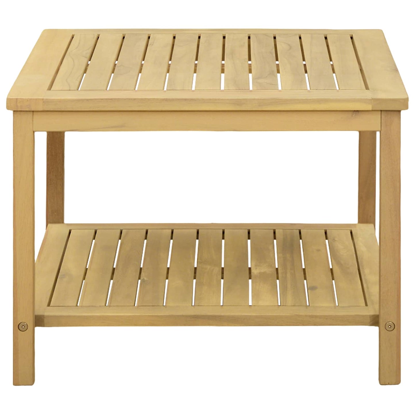 Sidebord Olie Naturlig 60 x 60 x 45 cm Massivt Akacietræ