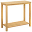 Have Konsol Bord Lys akacie 80 x 35 x 75 cm Massivt Akacietræ