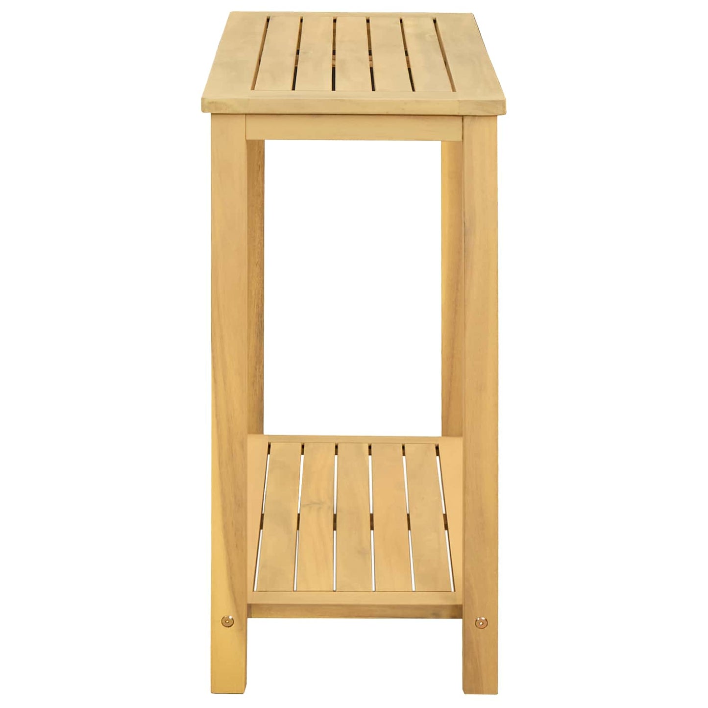 Have Konsol Bord Lys akacie 80 x 35 x 75 cm Massivt Akacietræ