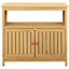 Have Konsol Bord Lys akacie 80 x 35 x 75 cm Massivt Akacietræ