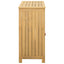 Have Konsol Bord Lys akacie 80 x 35 x 75 cm Massivt Akacietræ