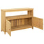 Have Konsol Bord Lys akacie 110 x 35 x 75 cm Massivt Akacietræ