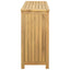 Have Konsol Bord Lys akacie 110 x 35 x 75 cm Massivt Akacietræ