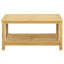 Sidebord Olie Naturlig 90 x 50 x 45 cm Massivt Akacietræ