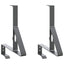 Snebeskyttelse Støtte 2 pcs Antracit 29,5 x 3 x 34,5 cm Stål