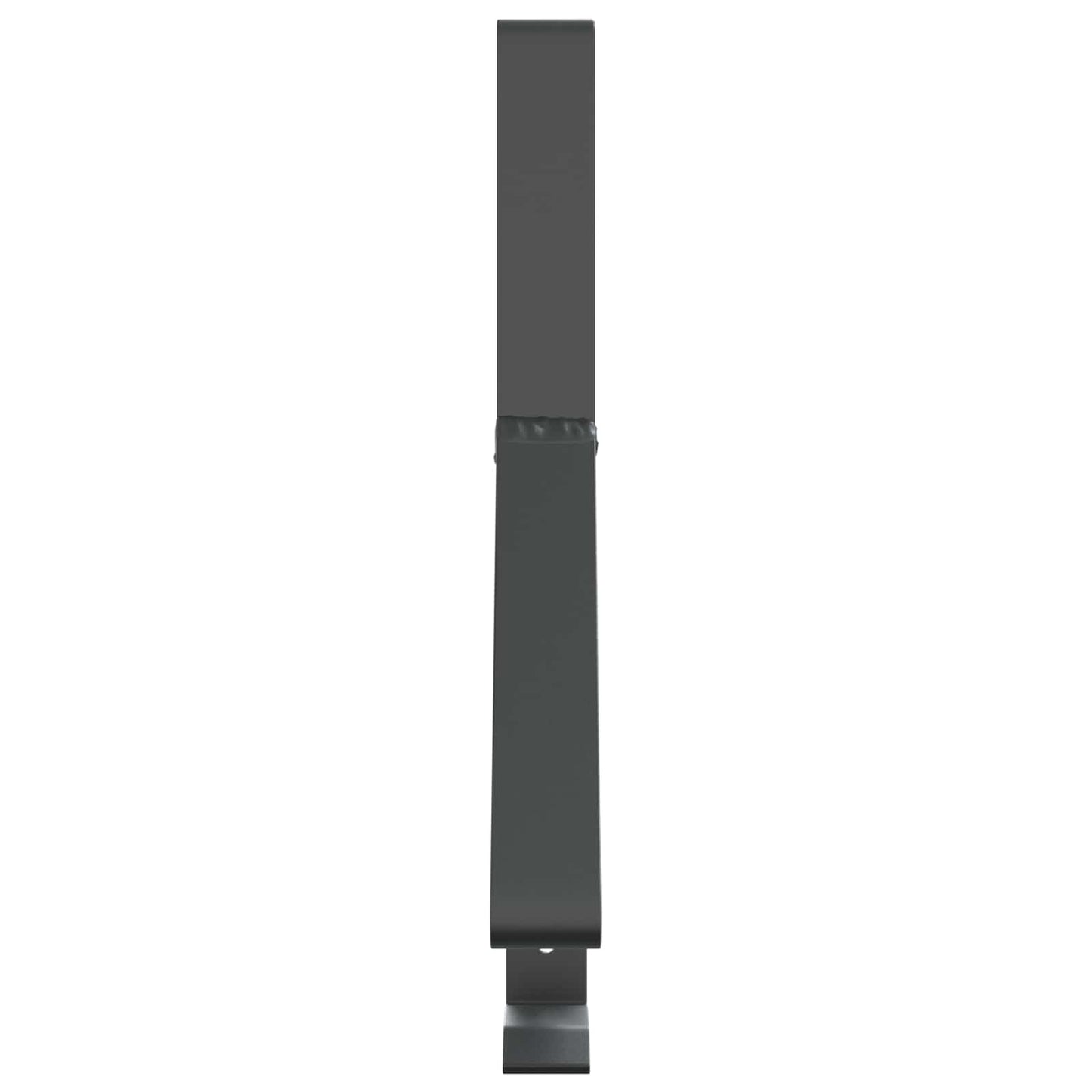 Snebeskyttelse Støtte 2 pcs Antracit 29,5 x 3 x 34,5 cm Stål