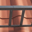 Tag snefang Antracit 1200 x 2,5 x 20 cm Stål