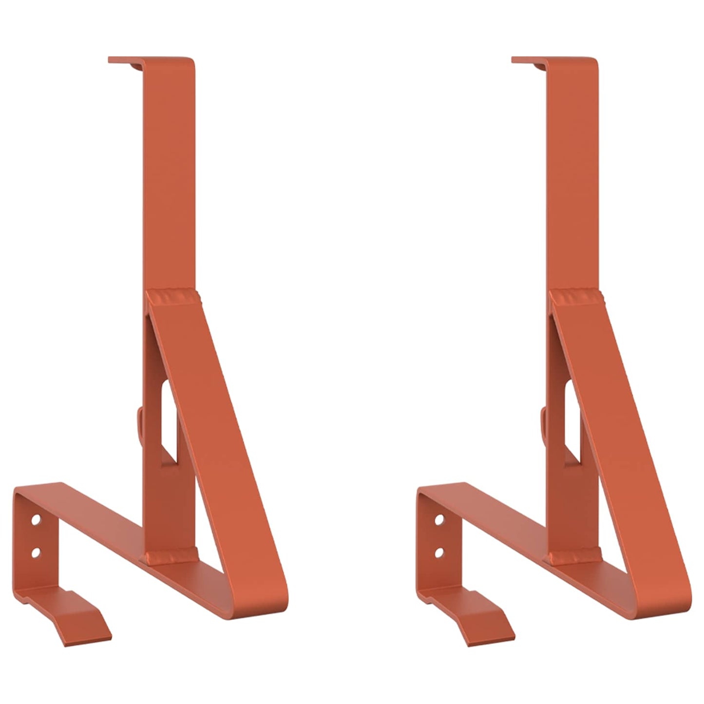 Snebeskyttelse Støtte 2 pcs Rød 29,5 x 3 x 34,5 cm Stål